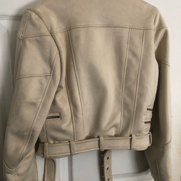 ZARA SUEDE JACKET - Picture 2 of 4